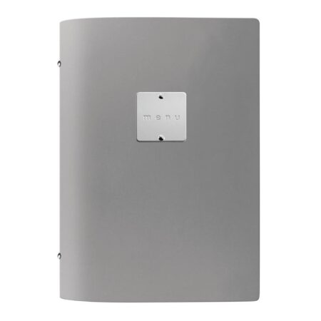 Grey A5 Fashion Menu Holder