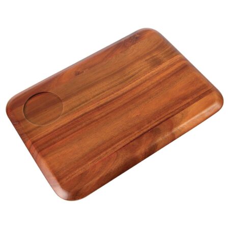 Olympia Rounded Acacia Presentation Board