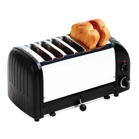 Dualit Bread Toaster 6 Slice Matt Black