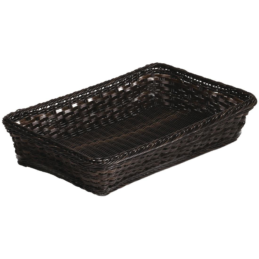 APS Polyratten Basket Brown GN 1/1 100mm