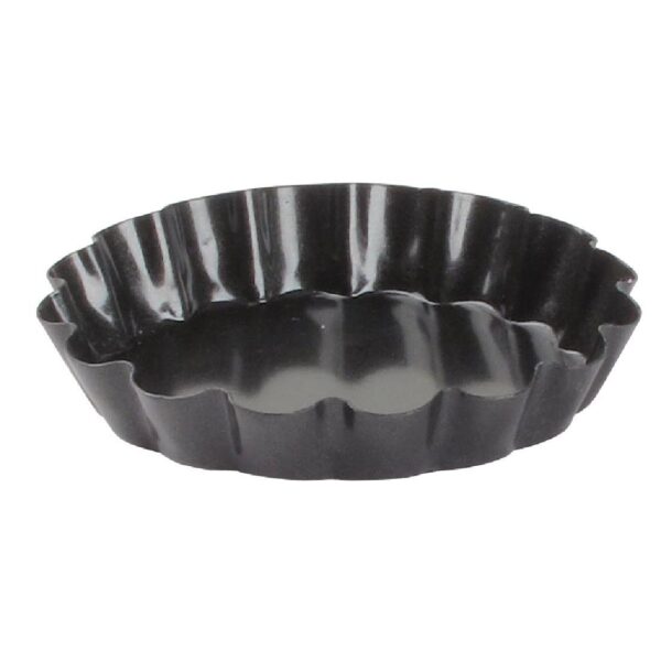 Vogue Non-Stick Small Fluted Tartlet Mould 12 x 80mm