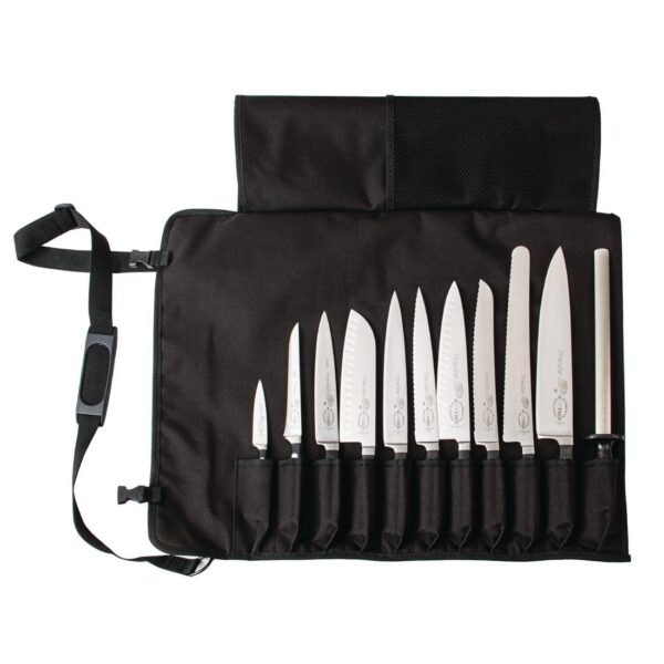 Dick Black Textile Roll Bag  Strap