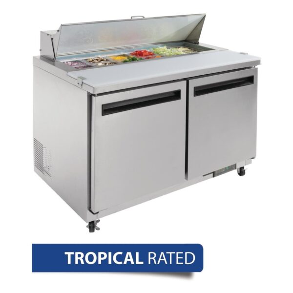 Polar 2 Door Preparation Counter Stainless Steel