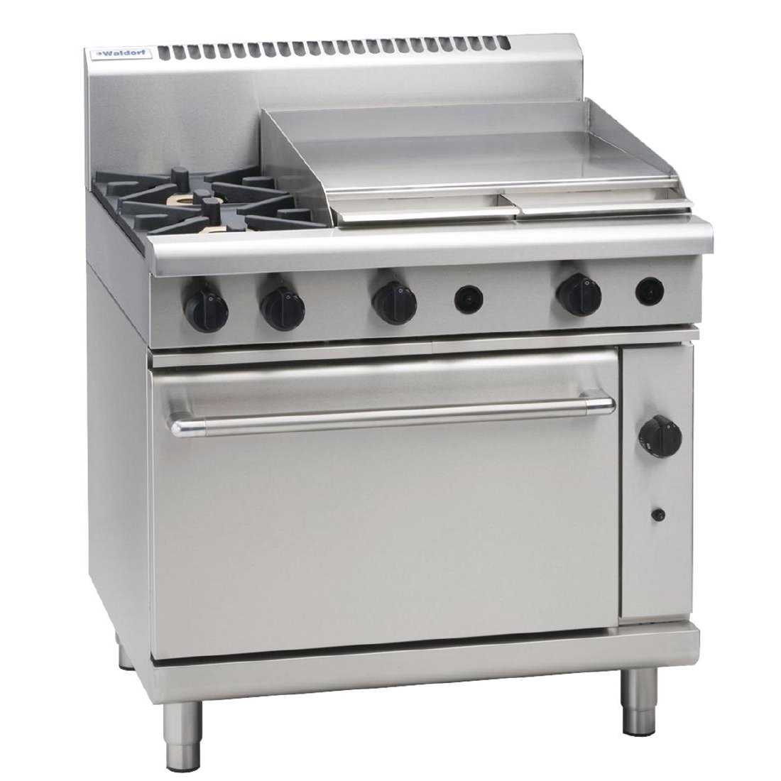 Waldorf by Moffat 2 Burner Natural Gas Oven Range with Griddle Plate RN8616G