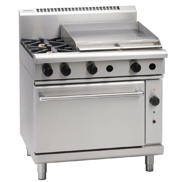 Waldorf by Moffat 2 Burner Natural Gas Range Oven and Griddle Plate RN8616GC