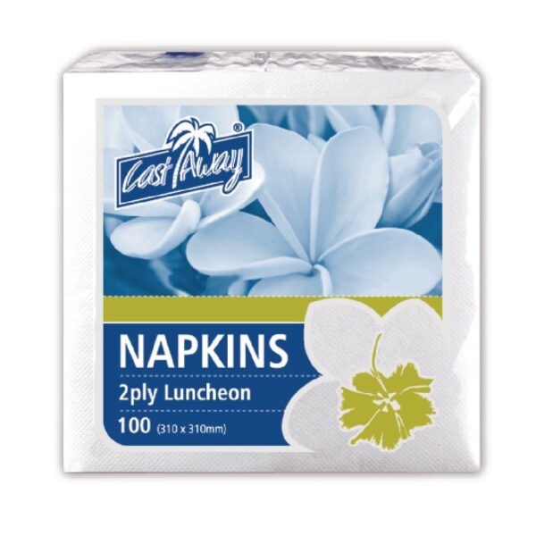 White Lunch Napkins 310 x 310mm