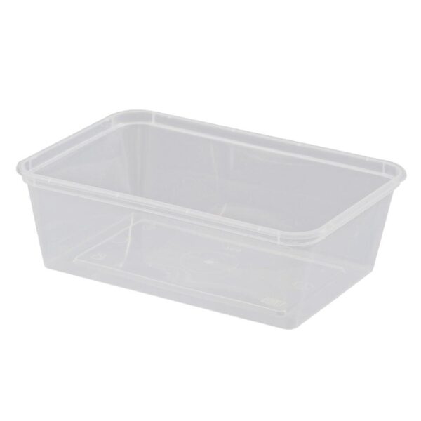 Rectangular Microwave Container 750ml