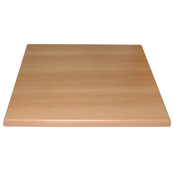 Bolero Square Table Top Beech 600mm