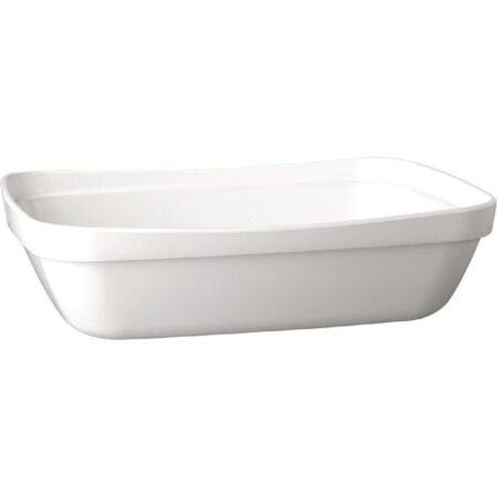 APS Melamine White Basket Bowl GN 1/4