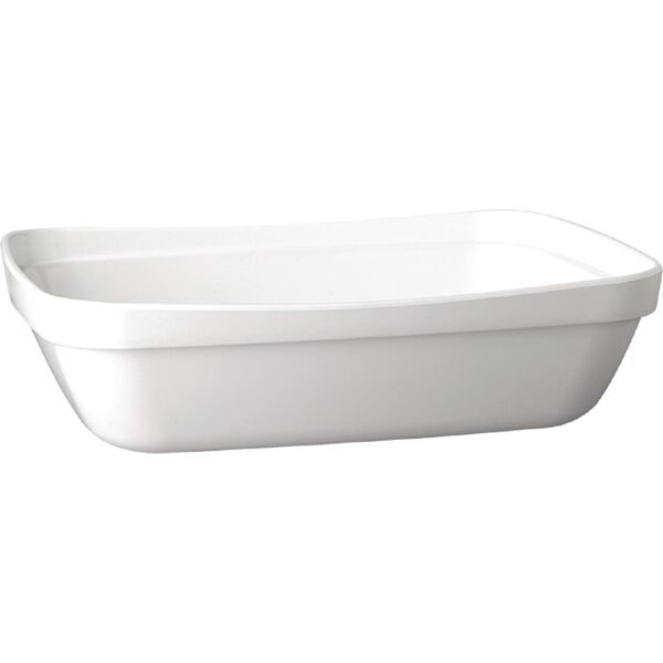 APS Melamine White Basket Bowl GN 1/4