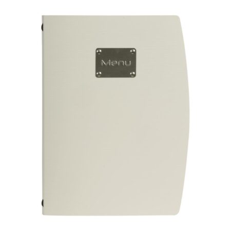 Securit Rio Menu Holder Silver A4
