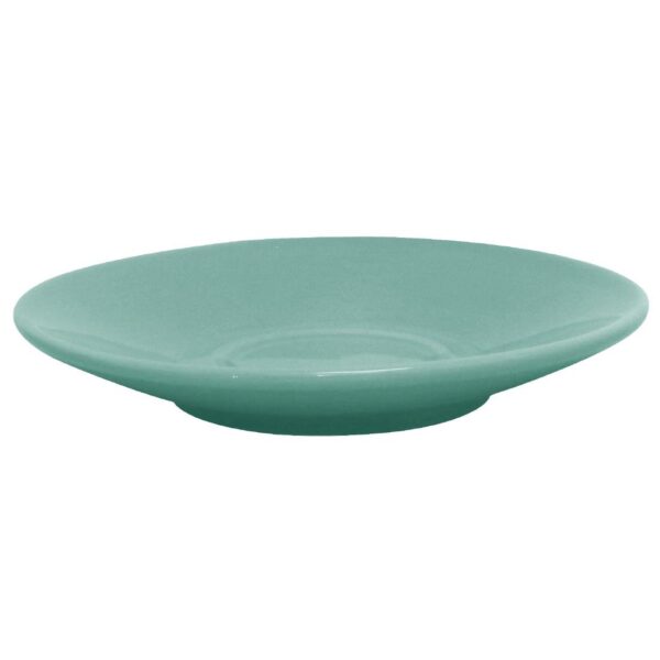 Olympia Cafe Espresso Saucers Aqua 116.5mm