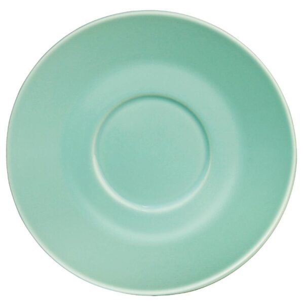 Olympia Cafe Saucers Aqua 158mm