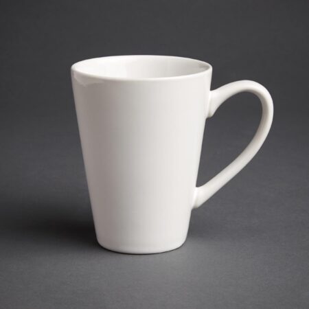 Olympia Cafe Latte Cups White 340ml