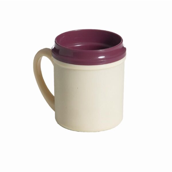 Beverage Mug Insulated PP 250ml Yellow