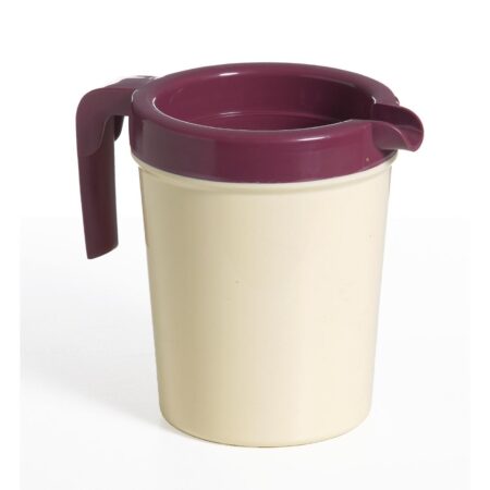 Jug 1Ltr Insulated PP Yellow (Box 12
