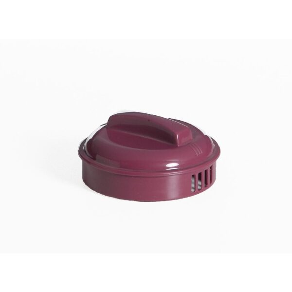 Lid for Beverage Pourer Burgundy 250ml