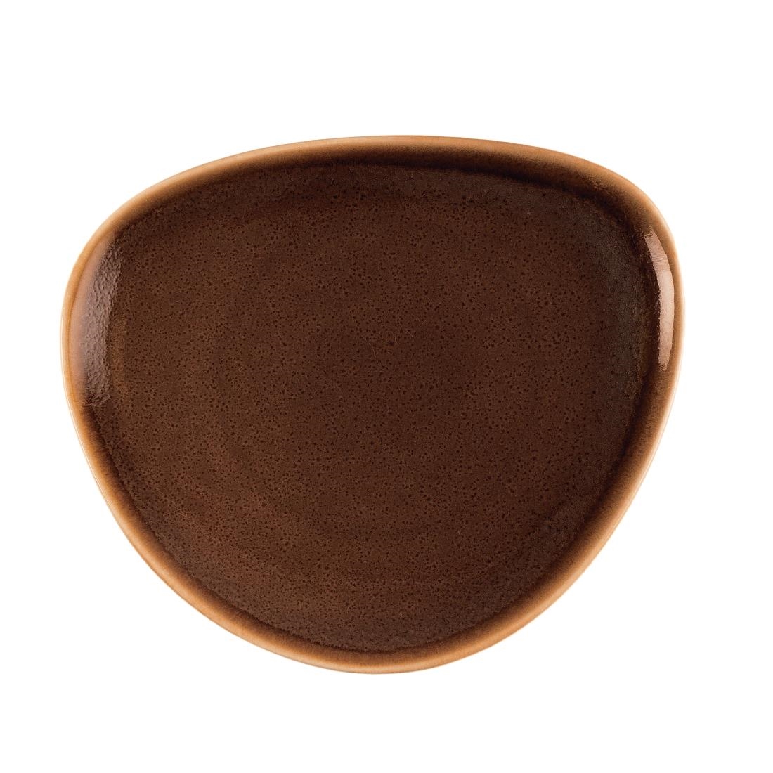 Olympia Kiln Triangular Plate Bark 165mm