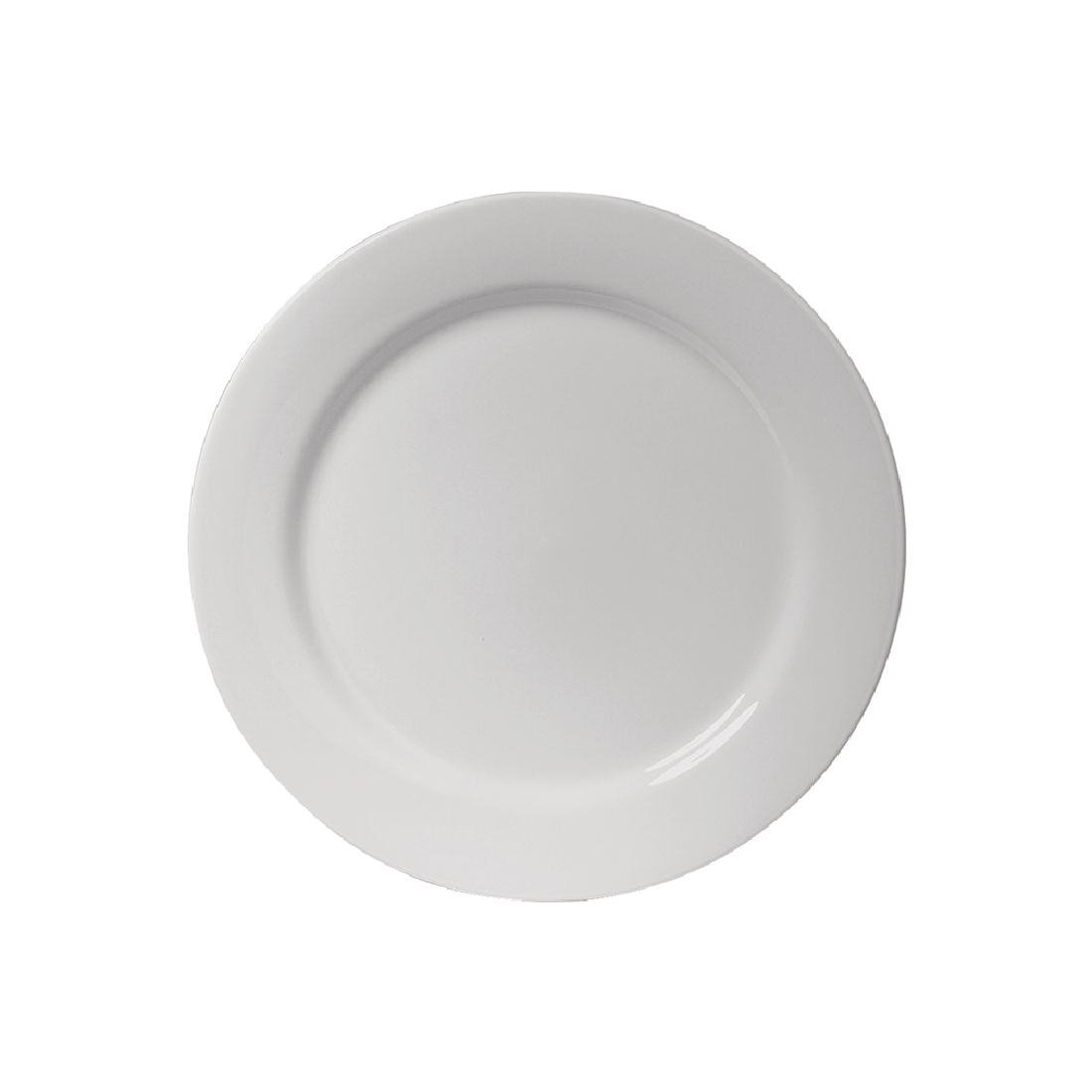 Australian Fine China Flinders Wide Rim Plate 165mm