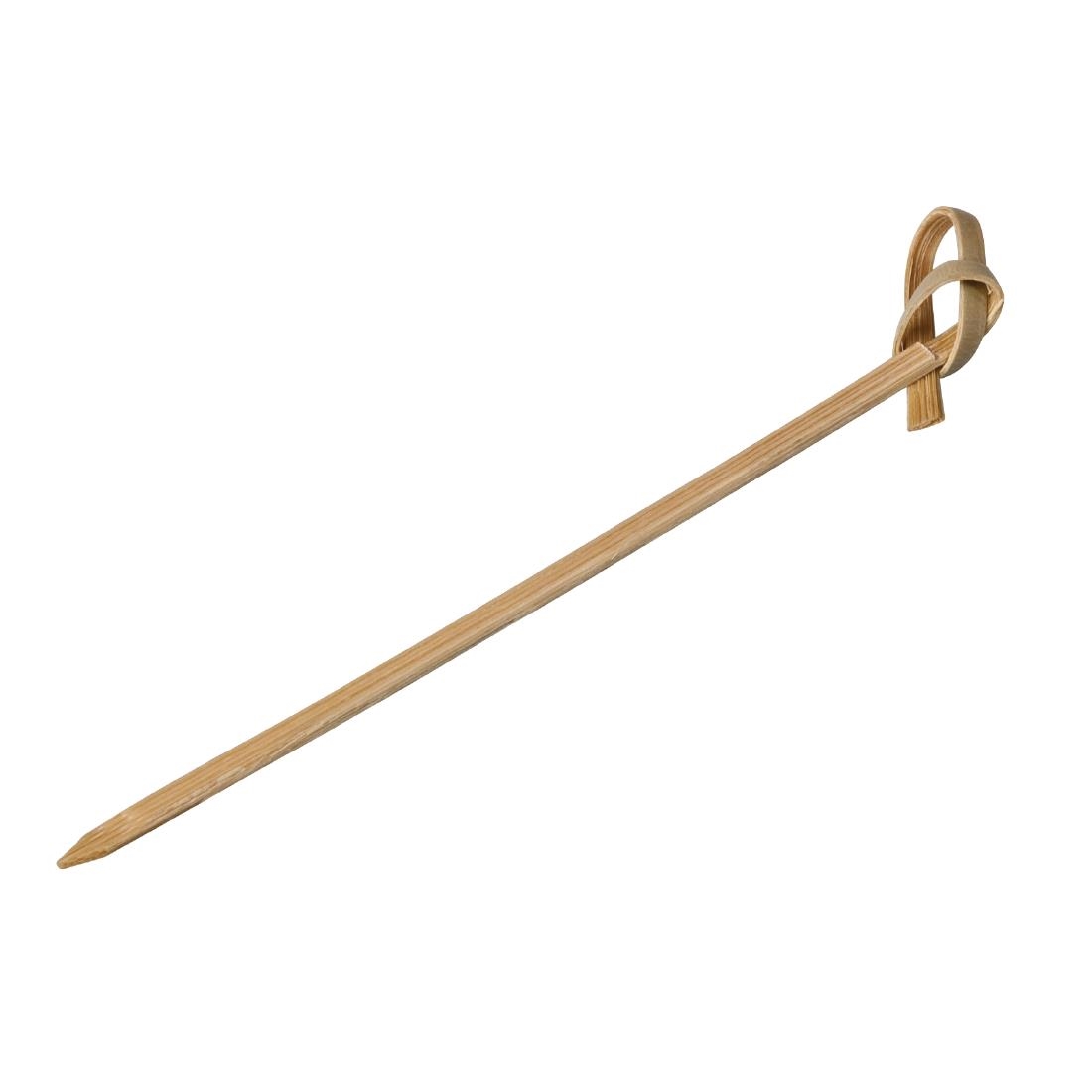 Bamboo Skewer Looped 100mm