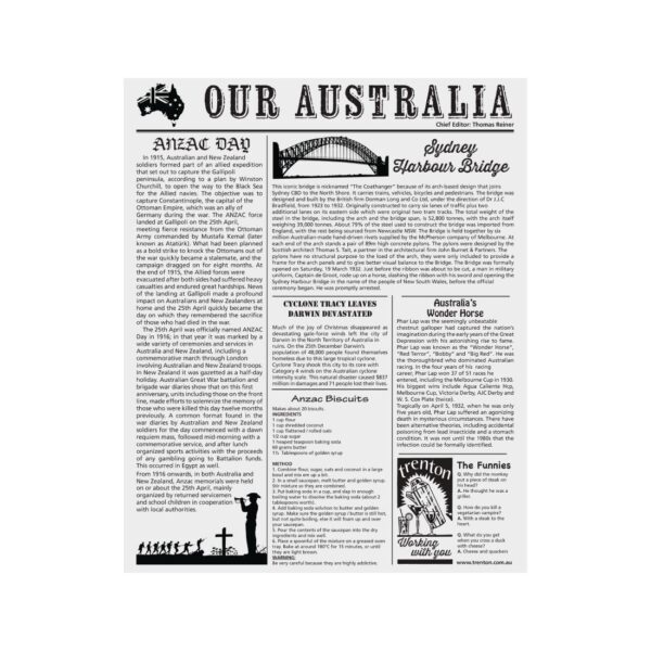 Newsprint Greaseproof Paper - 310 x 380mm