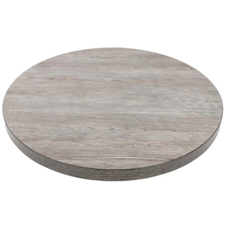 Bolero Round Table Top Vintage Wood 600mm