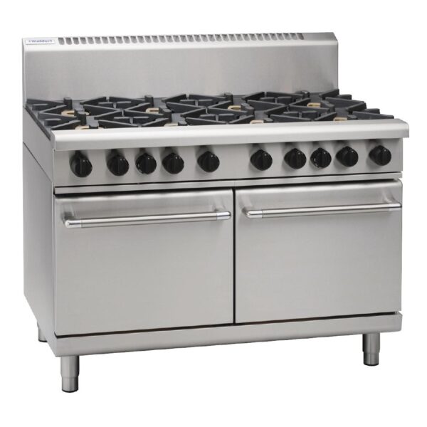 Waldorf by Moffat 1200mm Double Oven Range with 8 Burners Natural Gas RN8820G