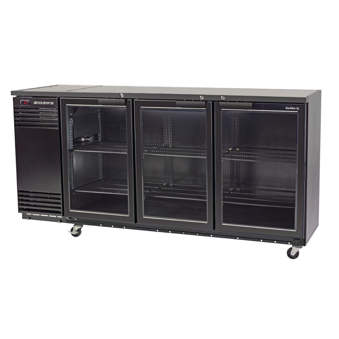 Skope Back Bar Cooler with Three Hinged Doors BB580X