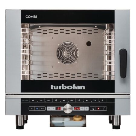 Turbofan Full Size 5 Tray Digital Electric Combi Oven EC40D5