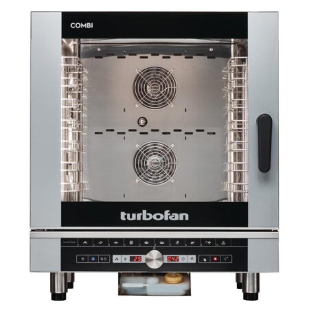 Turbofan Full Size 7 Tray Digital Electric Combi Oven EC40D7