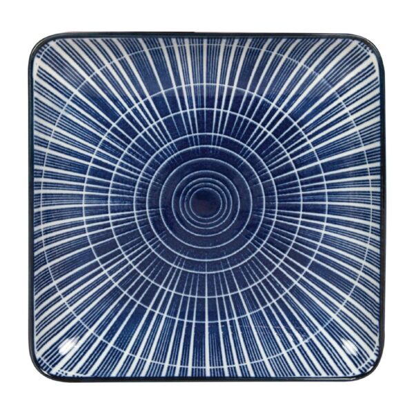 Gusta Out Of The Blue Sun Square Plate 125 x 125mm