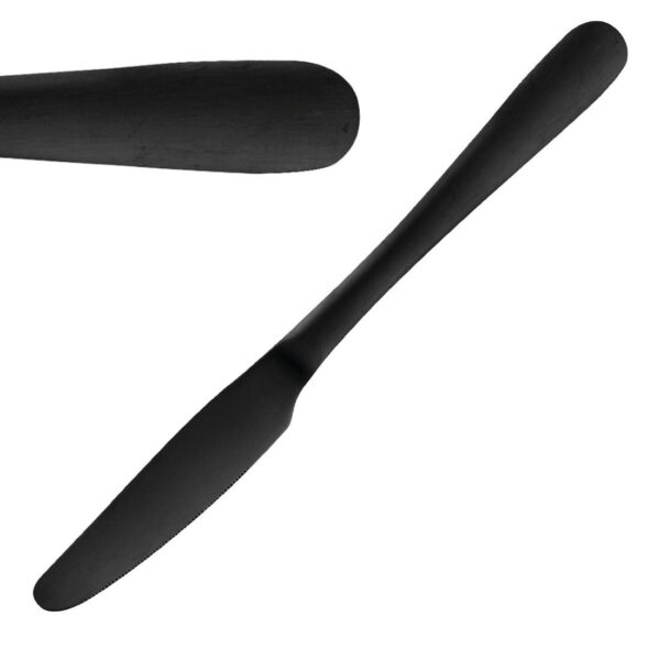Olympia Etna Black Dessert Knife