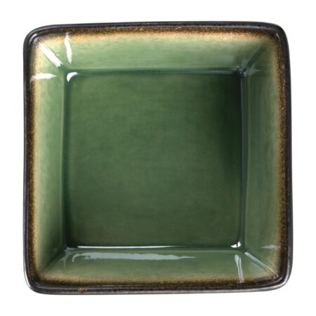 Olympia Nomi Square Bowl Green 110mm