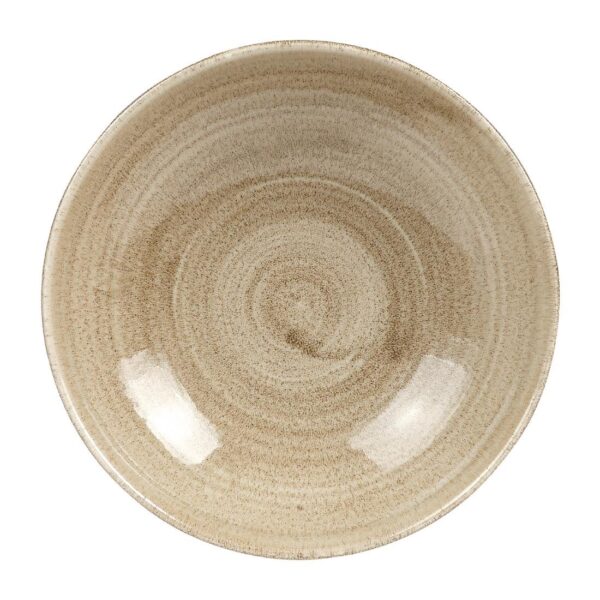 Churchill Stonecast Patina Antique Coupe Bowls Taupe 182mm
