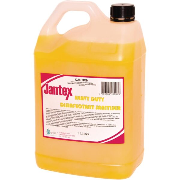 Jantex Heavy Duty Disinfectant and Sanitiser 5Ltr