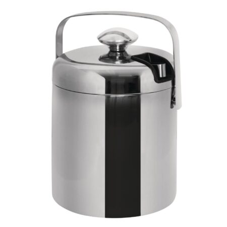 Ice Bucket with Lid and Tongs 1.23Ltr