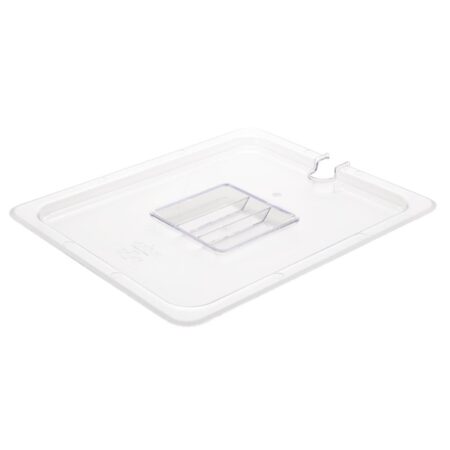 Vogue Polycarbonate 1/2 Gastronorm Lid Notched