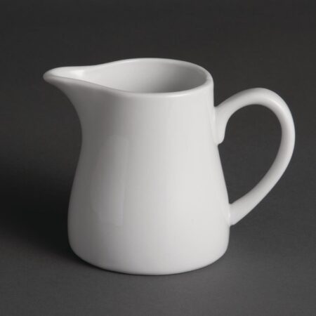 Olympia Whiteware Cream  Milk Jugs 305ml